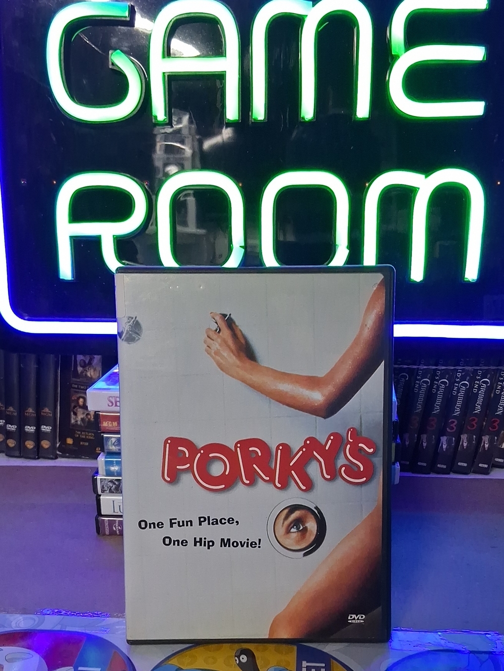 Porky's DVD - White & Red Cover - Classic Comedy